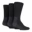 Boot Sock Size 6-11 Black Pkt3 WFH0090