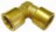 Elbow 90' 3/8" BSPF Brass