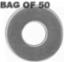 Mudguard Washer BZP M10 x 25 (Bag of 50)