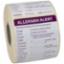 Food Label Allergen 500 x2" Removable - RALRG22R