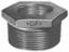 Bush 1/4" x 1/8" BSPT Stainless