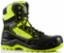 Boot BVIZ1YL Sz12 Side Zip W/P Blk Yell Hi-Vis