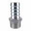 Hose Tail Hex 1/4"BSPT x 1/4" Steel Blister