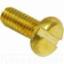 Machine Screw Brass Pan Head M6 x 20mm (100)