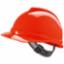 Safety Helmet +Insert V- Gard500 Red GV531 MSA