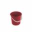 Bucket 9Ltr Medium Weight Red MBK8R