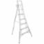 Platform Tripod Ladder 14ft 3 Leg Adj Henchman