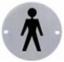 Sign "Male" 75mm Dia Pictogram SAA SP75/1