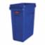 Bin Slim Jim c/w Venting Channels 60L Blue 197125