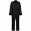 Boilersuit 36" Reg Black K/P Pocket TRJ513