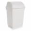 Swing Bin White 50Ltr c/w Red Lid SWING844/R