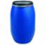 Drum Plastic Blue 60Ltr c/w Lid & Locking Band