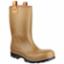 Rigger Wellie C462 Sz11 Sfty Unlined Tan LJHR