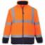 Fleece Large Hi-Vis Orange/Navy F301 Class 3