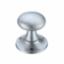 Mortice Knob Furniture Mushroom 60mm PB FB501