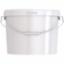 Feed Bucket White 15Ltr c/w Lid JET160 91050