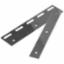 Clamp Set 300mm 2pc S/S (For PVC Curtain)