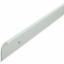 Worktop End Cap Satin Silver 40mm 81243