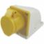 Plug Wall Mounted 32A Pole 3 110v IP44 523-4