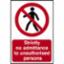 Sign "Strict No Unauth Pers" 4052 PVC 400 x 600