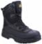 Boot AS440 Sz10 Sfty W/P Comp Side Zip Black SRA