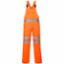 Bib & Brace 3XL 46-47" Orange P/C Hi Vs RT43