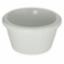 Ramekin Dish Melamine White 4oz Fluted S287-02