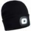 Beanie LED Head Light Black USB Recharge B029