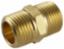 Nipple Hex 1/2" BSPT Brass