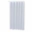 Shower Curtain Wht Satin Stripe 180x18cm GW414