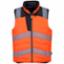 Bodywarmer Med Hi-Vis Orange/Black Rev PW374