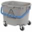 Mop Bucket Multimop 30Lt Grey c/w Castors 906313