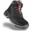 Boot 63903 Sz7 Safety S/M Black Red Comp