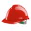 Safety Helmet V-Gard Unvented Red MSA