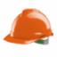 Safety Helmet V-Gard Unvented Orange MSA