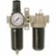 Filter/Reg + Lubricator 1/4"BSP Semi-Auto PCL