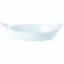 Dish Oval Eared 22cm 8.75" White 15420/B23-W