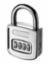 Padlock Combination 50mm Zinc CP 4 Digit 160/50 C