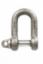 Shackle D 10mm Galvanised ZSH1204
