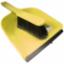 Dustpan & Brush Set Soft 8" Yellow DP4SET