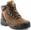 Boot BSH002BR Sz7 W/P Safety Brown Scuff Cap