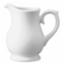 Milk Jug White 10oz Sandringham WH JS501