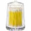 Jar Cotton Swabs c/w Lid Clear Acrylic 160341