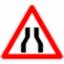 Road Sign - Narrow Sides 750mm Triangle