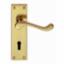 Furniture Lever Lock Oval PB M30U Victorian