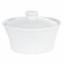 Casserole Dish/Lid White 1Ltr (35oz)19x9cm WB1656