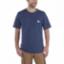 T-Shirt 103296 Sml Blue Relaxed Fit Carhartt