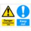 Sign "Danger Cons Site Keep Out" PVC 600 x 400