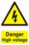 Sign "Danger High Volt" S/A 200x300mm PVC 0761