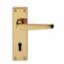 Furniture Lever Lock PB M30 Victorian